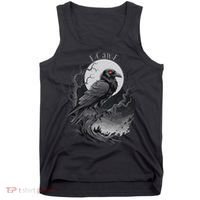 F-Caw-F Black Bird  Tank Top thumb 0