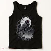 F-Caw-F Black Bird  Tank Top thumb 2
