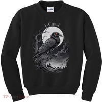 F-Caw-F Black Bird  Kids Sweatshirt thumb 0
