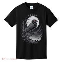 F-Caw-F Black Bird  Kids T-Shirt thumb 0