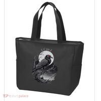 F-Caw-F Black Bird  Tote Bag thumb 3