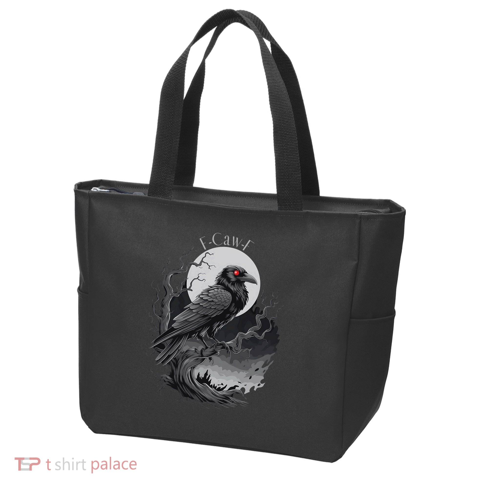 F-Caw-F Black Bird  Tote Bag