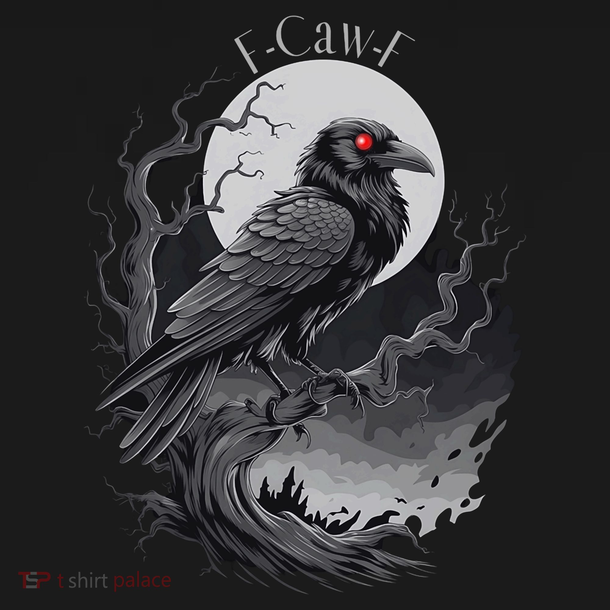 F-Caw-F Black Bird  Tote Bag