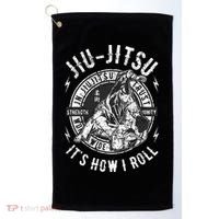 Funny Bjj Brazilian Jiu Jitsu Golf Towel thumb 0