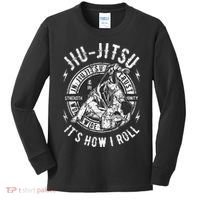 Funny Bjj Brazilian Jiu Jitsu Kids Long Sleeve Shirt thumb 0