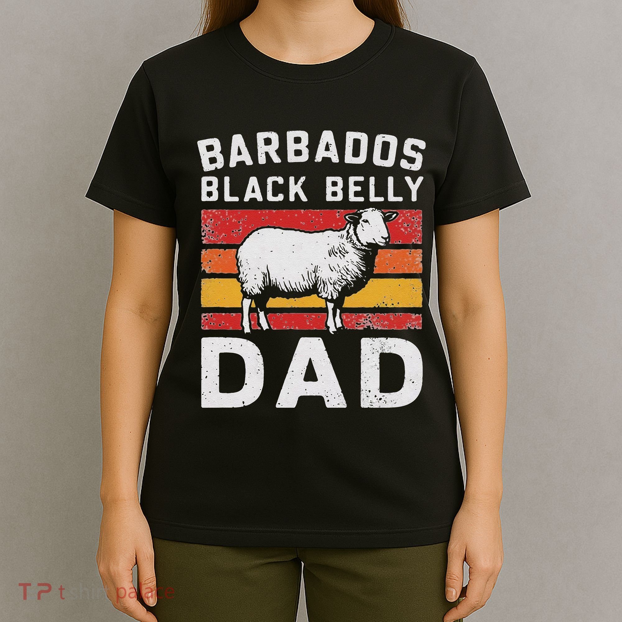 Funny Barbados Black Belly Sheeps Vintage Gift T-Shirt