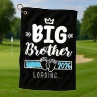 Funny Big Brother 2026 Loading Golf Towel thumb 1