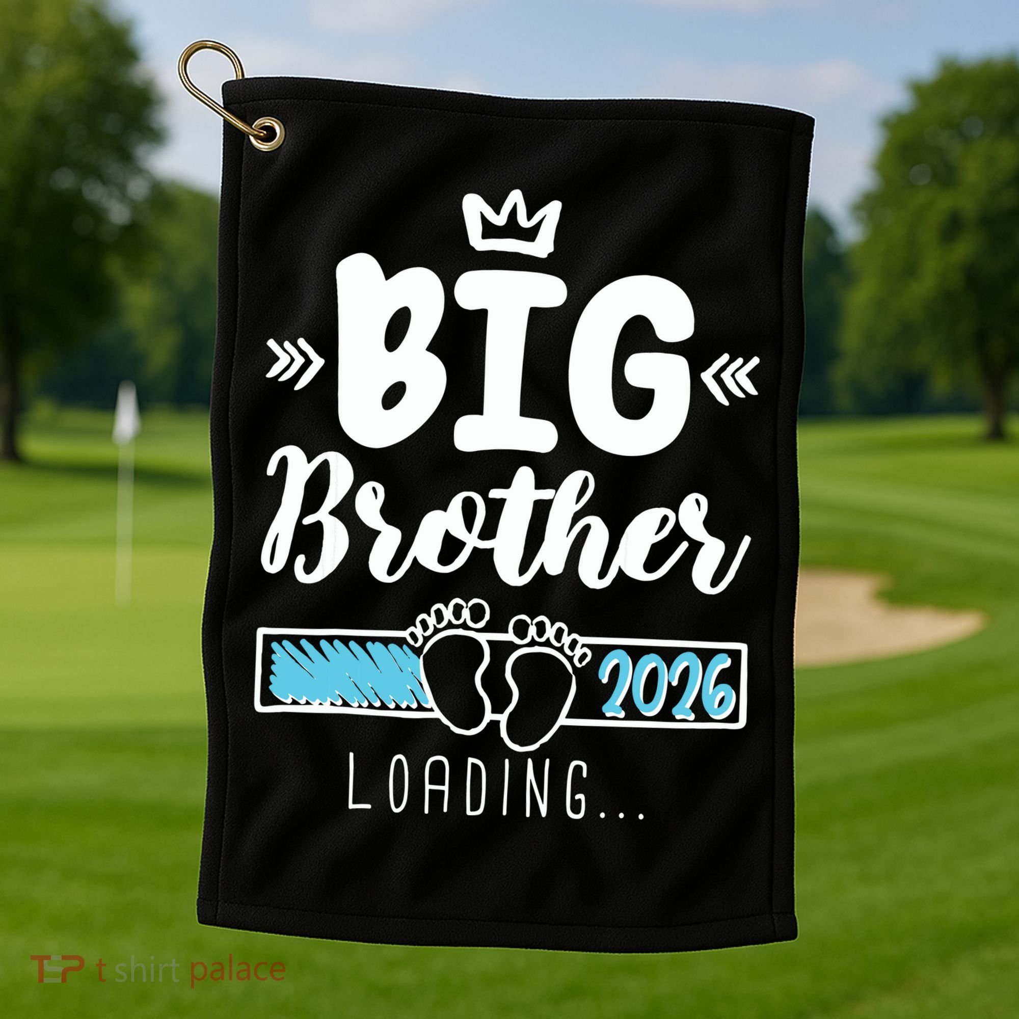Funny Big Brother 2026 Loading Golf Towel