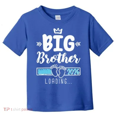 Funny Big Brother 2026 Loading Toddler T-Shirt