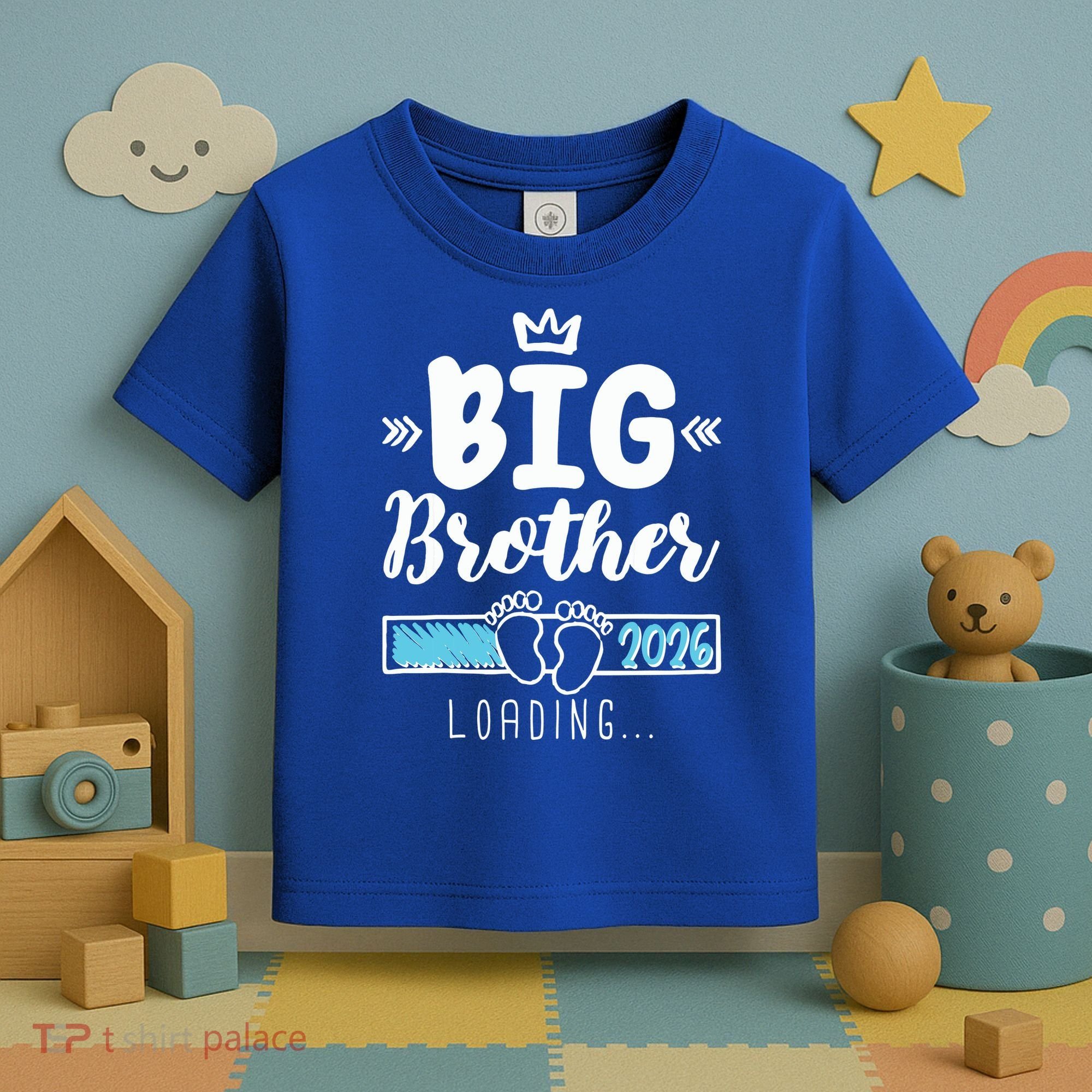 Funny Big Brother 2026 Loading Toddler T-Shirt