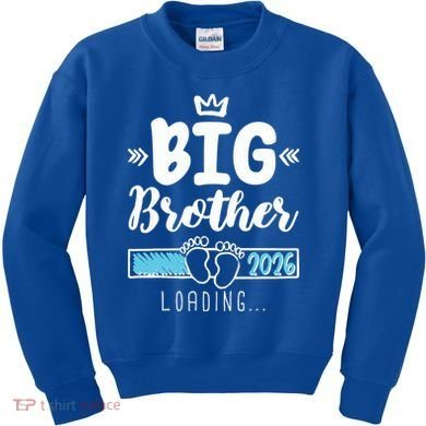 Funny Big Brother 2026 Loading Kids Sweatshirt