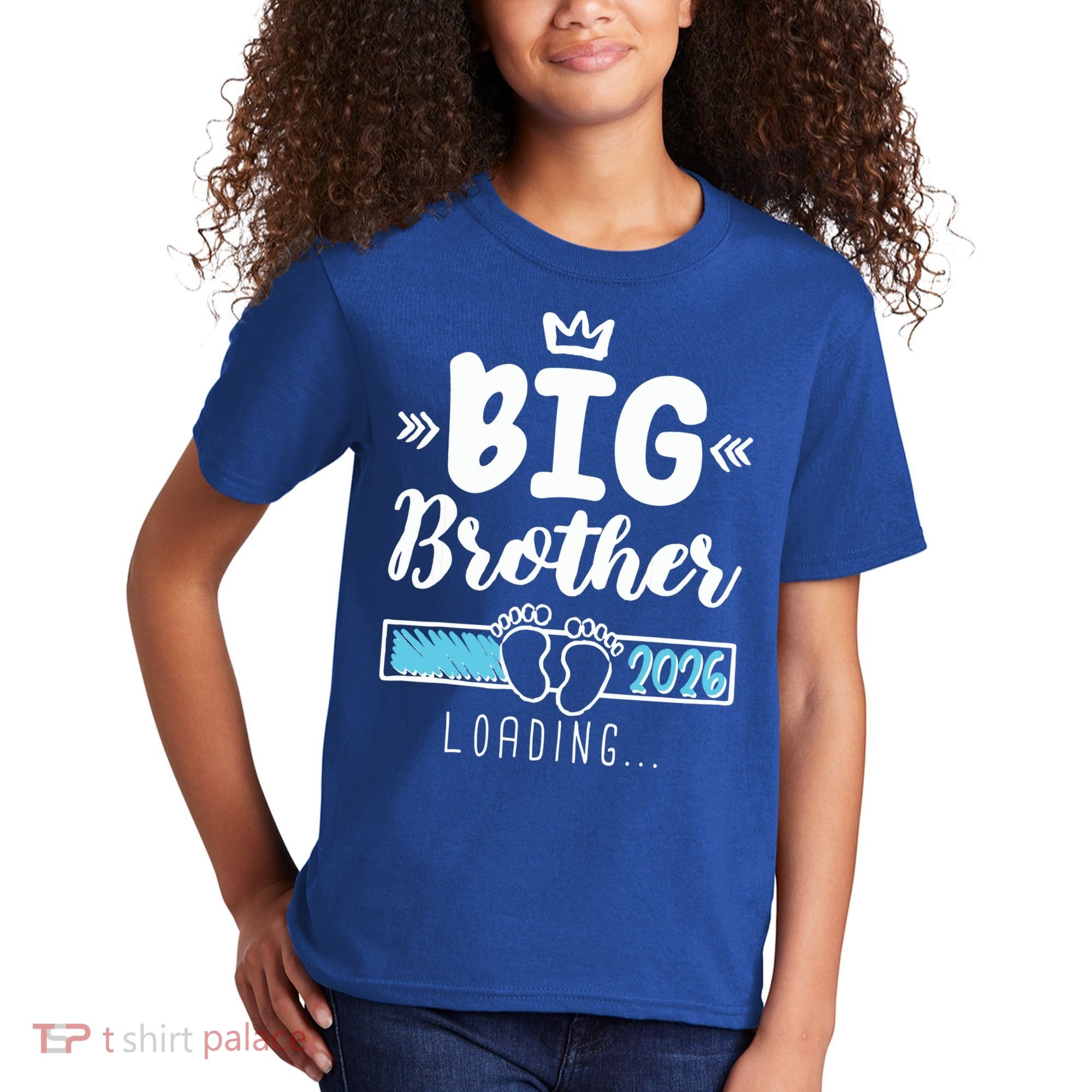Funny Big Brother 2026 Loading Kids T-Shirt