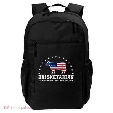 Funny Brisketarian Because Brisket Never Disappoints Backpack