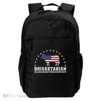 Funny Brisketarian Because Brisket Never Disappoints Backpack thumb 0
