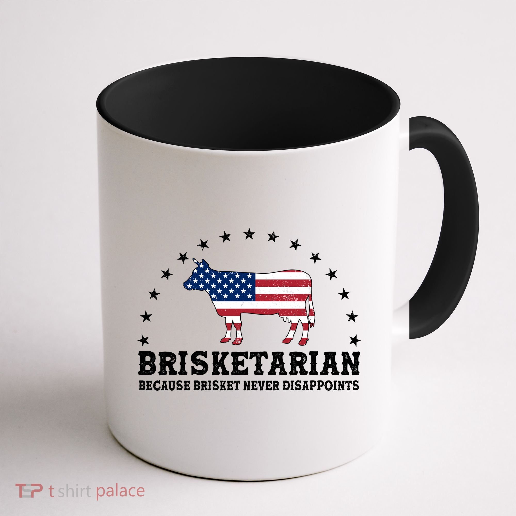 Funny Brisketarian Because Brisket Never Disappoints Coffee Mug