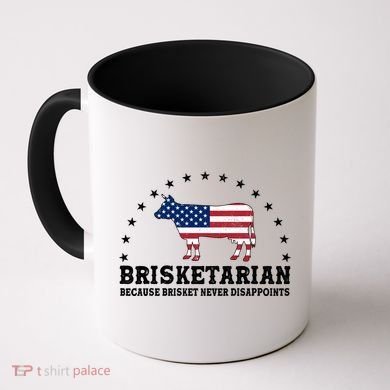 Funny Brisketarian Because Brisket Never Disappoints Coffee Mug