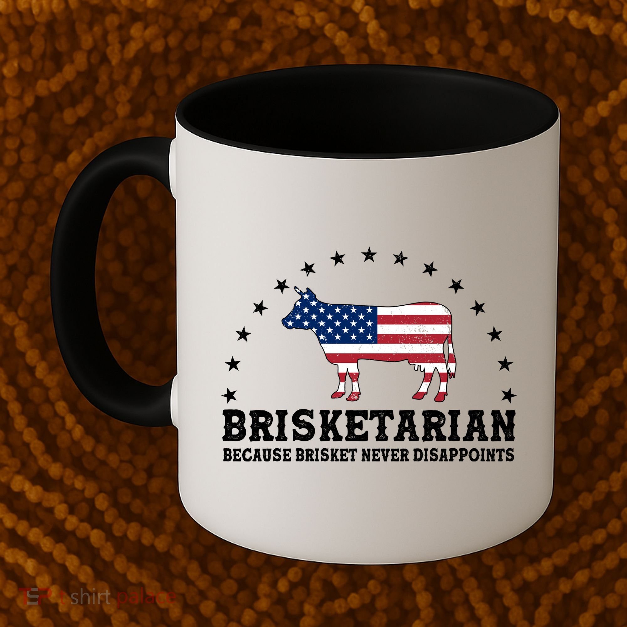 Funny Brisketarian Because Brisket Never Disappoints Coffee Mug