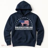 Funny Brisketarian Because Brisket Never Disappoints Hoodie thumb 0