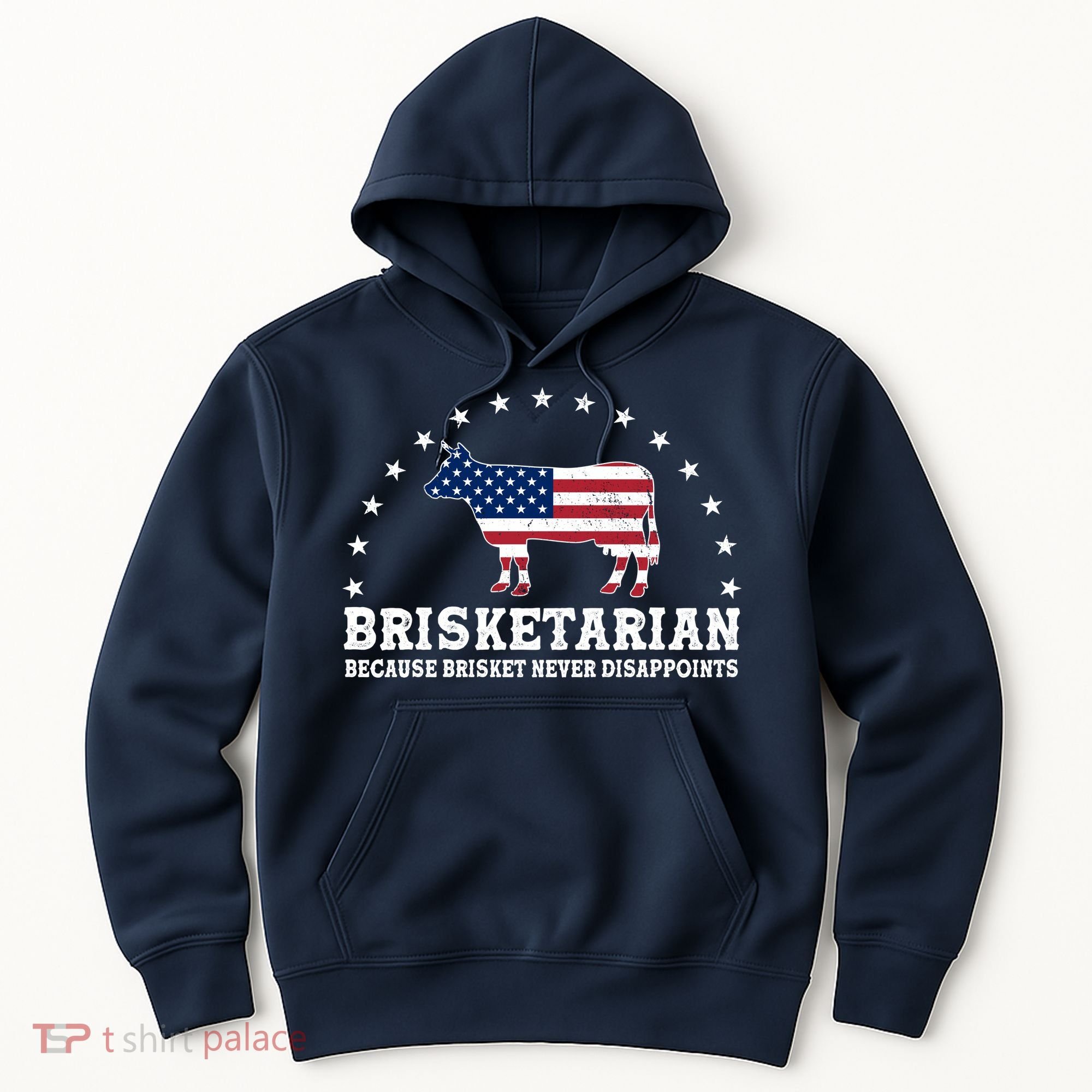 Funny Brisketarian Because Brisket Never Disappoints Hoodie