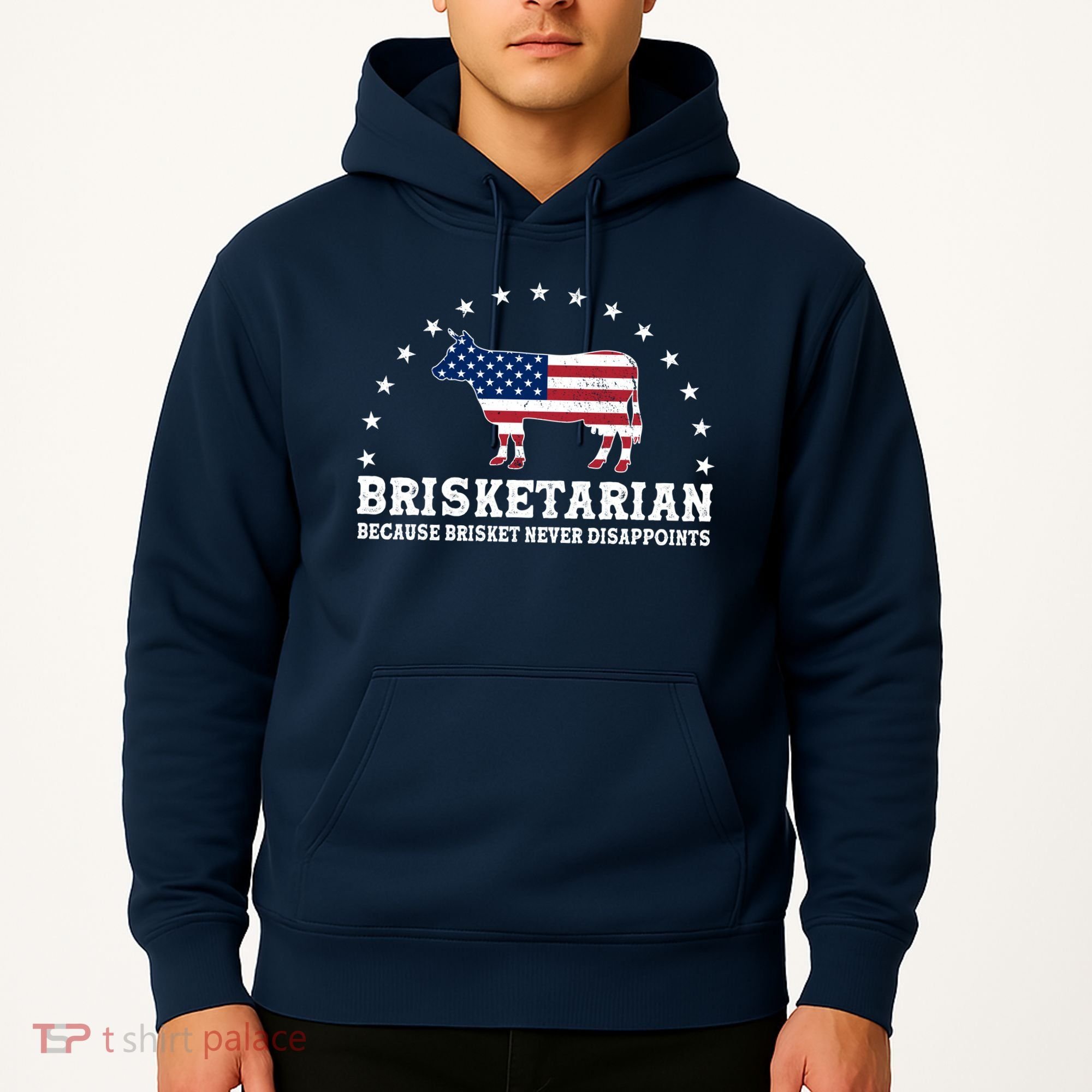 Funny Brisketarian Because Brisket Never Disappoints Hoodie