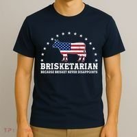 Funny Brisketarian Because Brisket Never Disappoints T-Shirt thumb 3