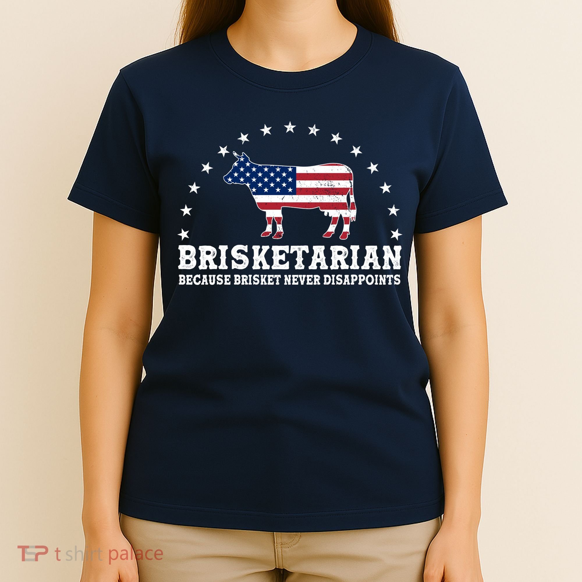 Funny Brisketarian Because Brisket Never Disappoints T-Shirt