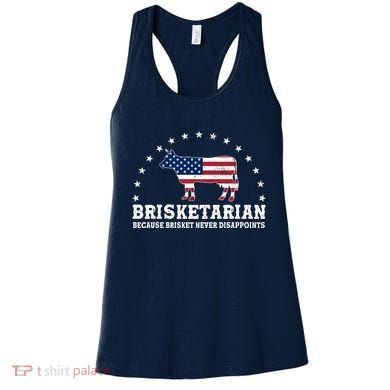 Funny Brisketarian Because Brisket Never Disappoints Women's Tank Top