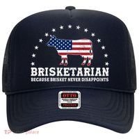 Funny Brisketarian Because Brisket Never Disappoints Hat thumb 0