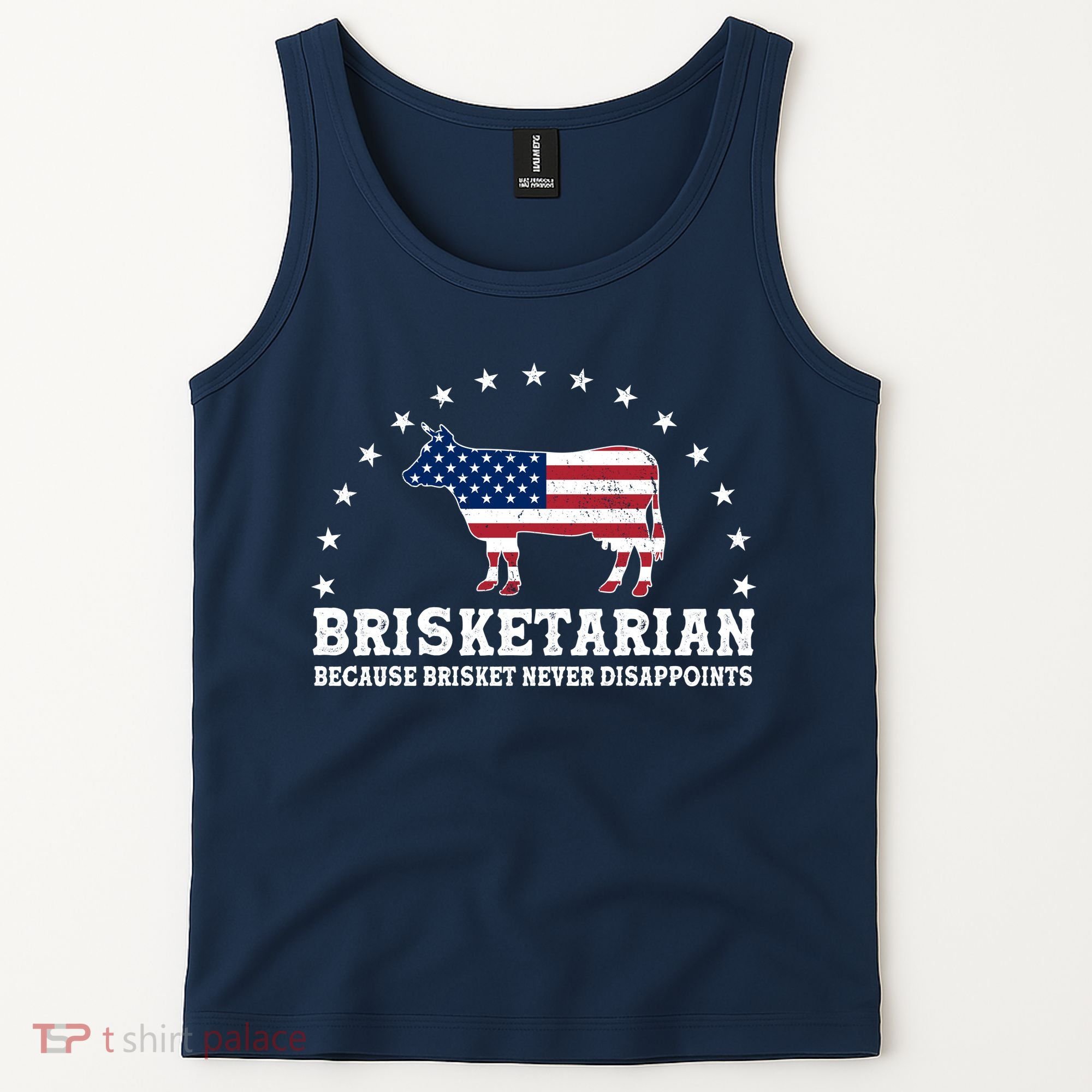 Funny Brisketarian Because Brisket Never Disappoints Tank Top