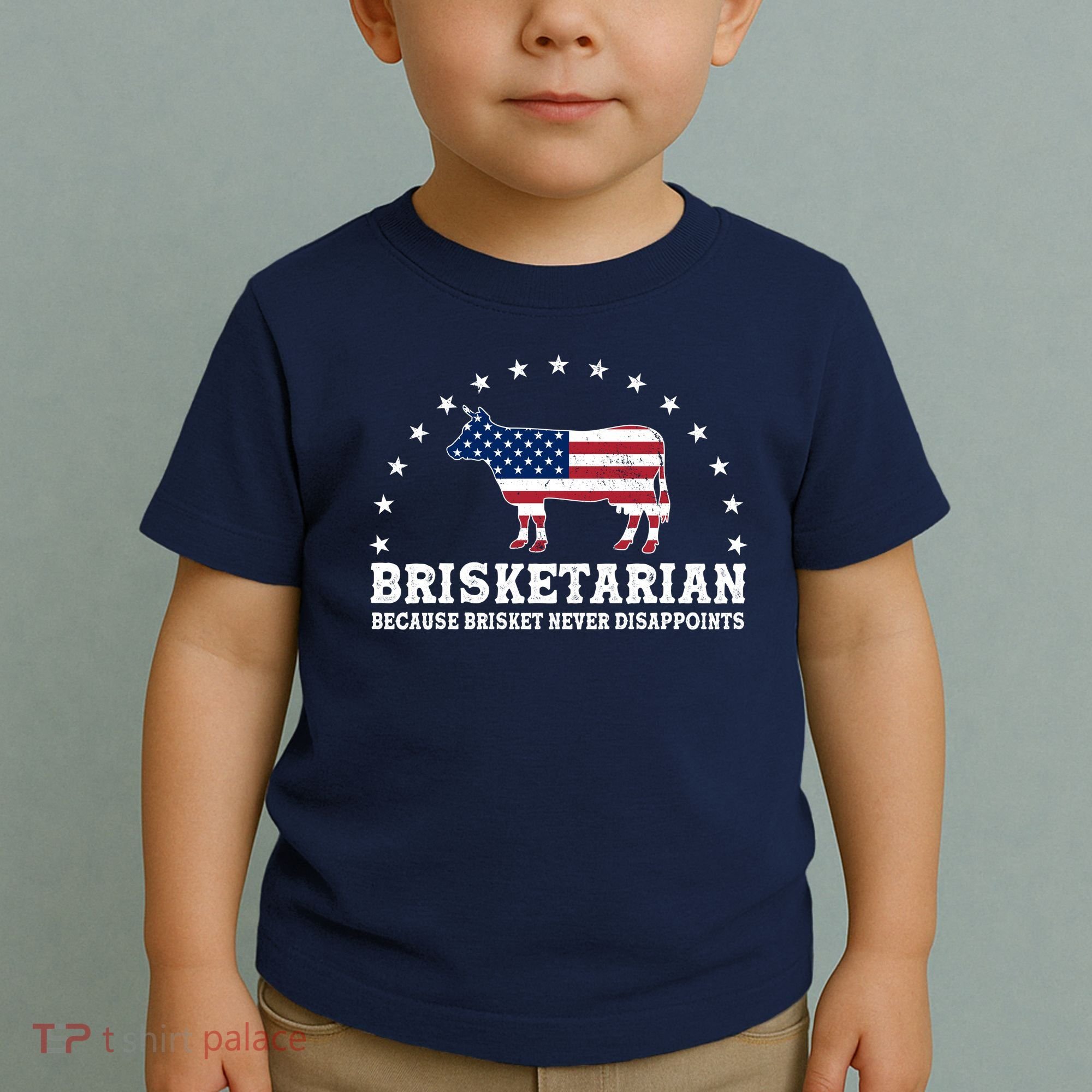 Funny Brisketarian Because Brisket Never Disappoints Toddler T-Shirt