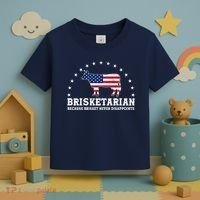 Funny Brisketarian Because Brisket Never Disappoints Toddler T-Shirt thumb 3