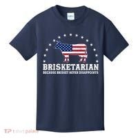 Funny Brisketarian Because Brisket Never Disappoints Kids T-Shirt thumb 0