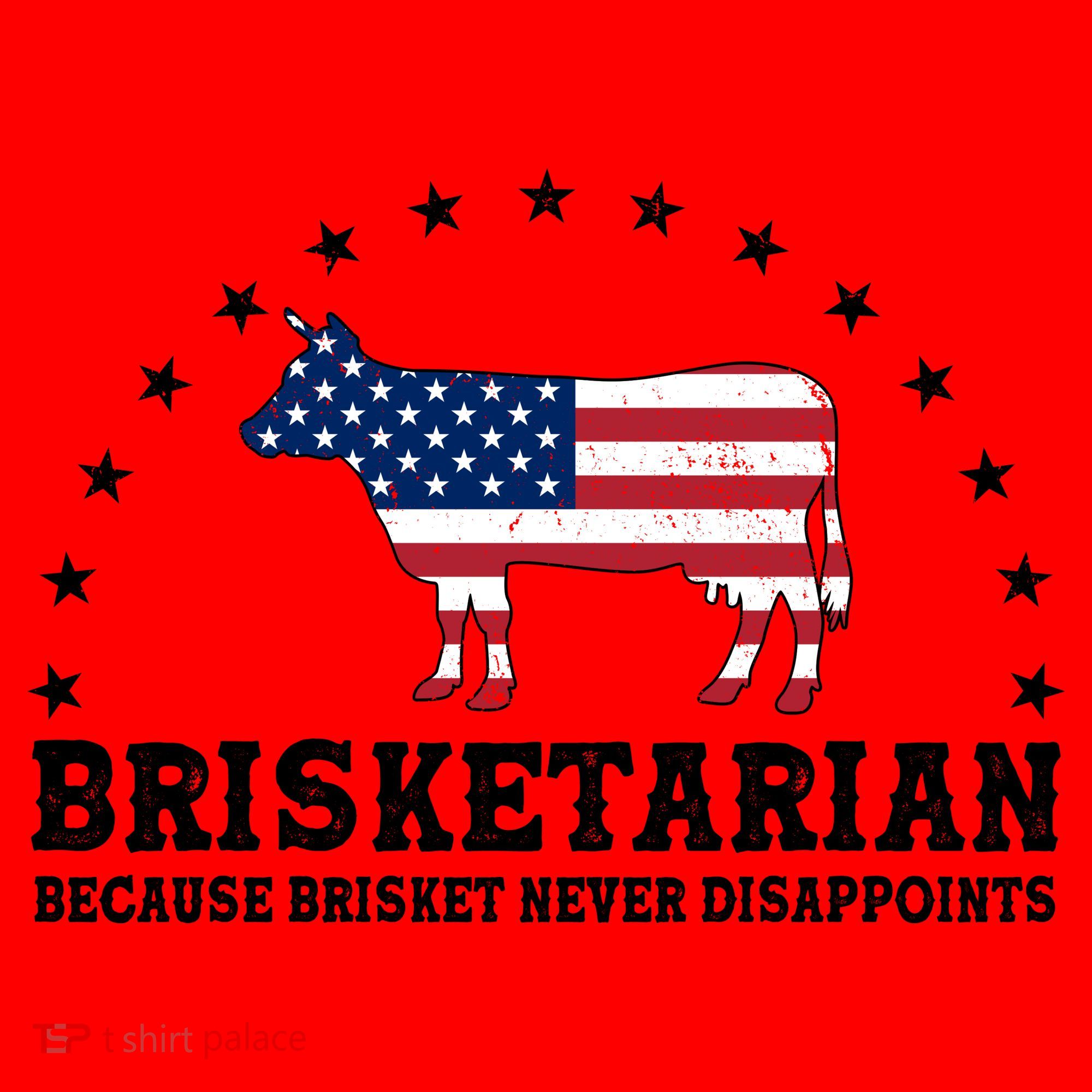 Funny Brisketarian Because Brisket Never Disappoints Santa Hat