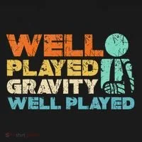Funny Broken Bone Shoulder Elbow Well Played Gravity Doggie Tank thumb 4
