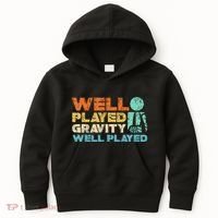 Funny Broken Bone Shoulder Elbow Well Played Gravity Kids Hoodie thumb 0