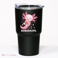 Funny Bobaxolotl Boba Tea Bubble Milk Kawaii Axolotl Anime Tumbler thumb 0