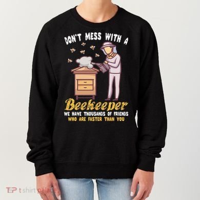 Funny Beekeeper Beekeeping Supplies Honey Bees Beehive Women's Sweatshirt