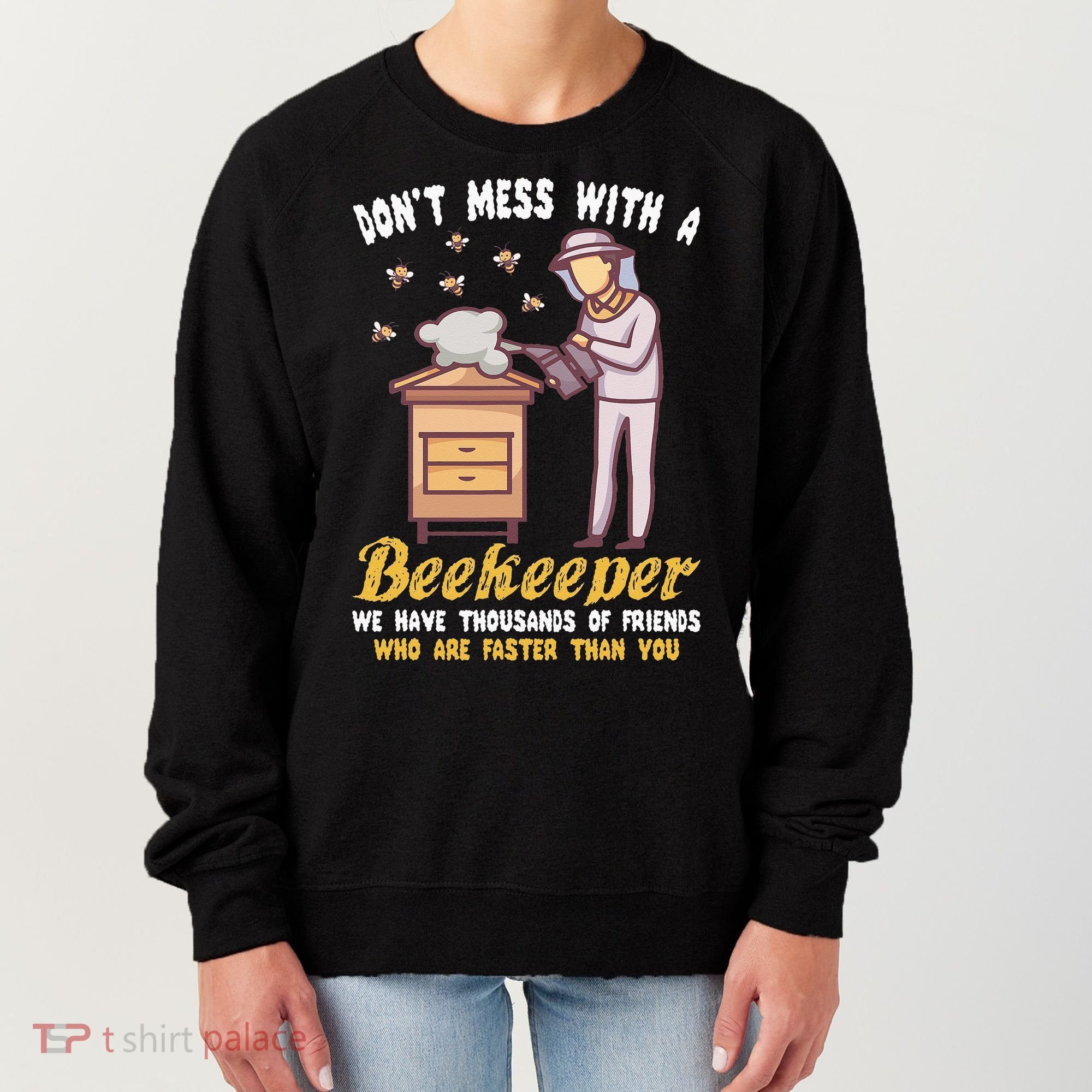 Funny Beekeeper Beekeeping Supplies Honey Bees Beehive Women's Sweatshirt