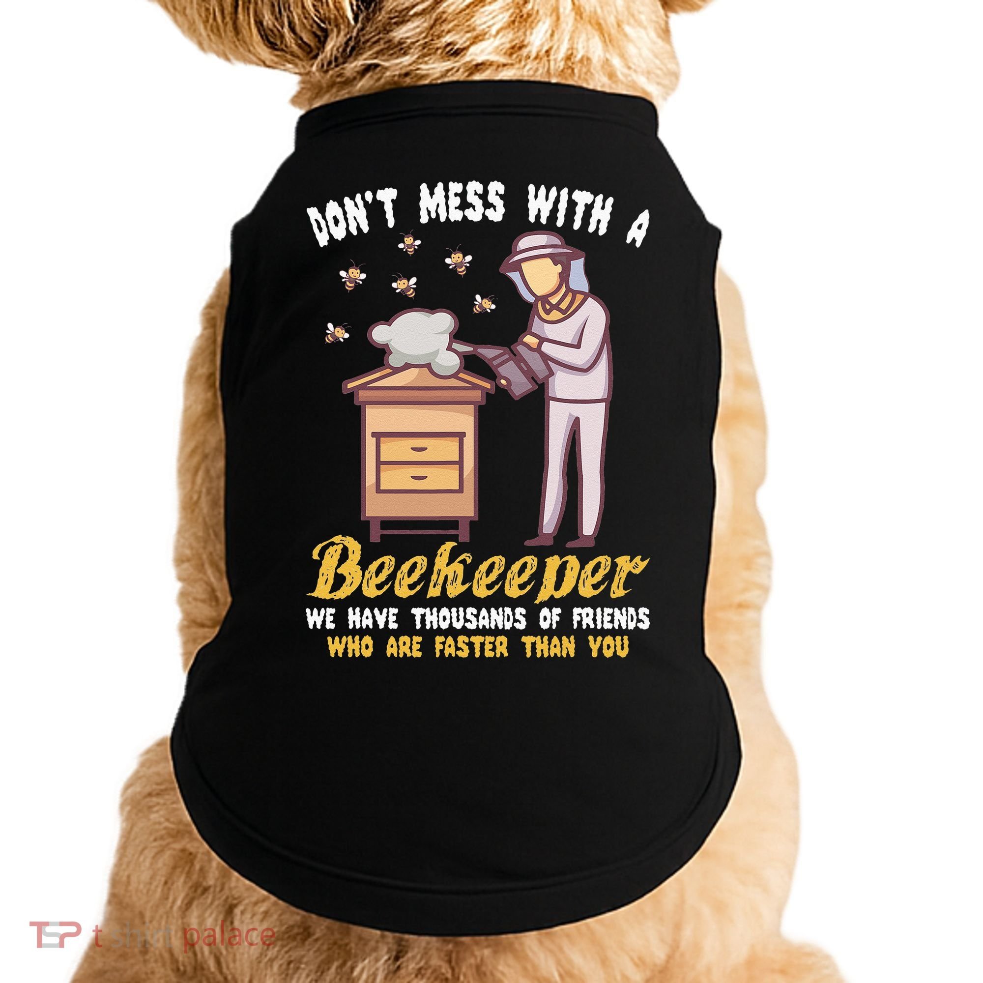 Funny Beekeeper Beekeeping Supplies Honey Bees Beehive Doggie Tank