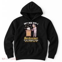 Funny Beekeeper Beekeeping Supplies Honey Bees Beehive Hoodie thumb 0