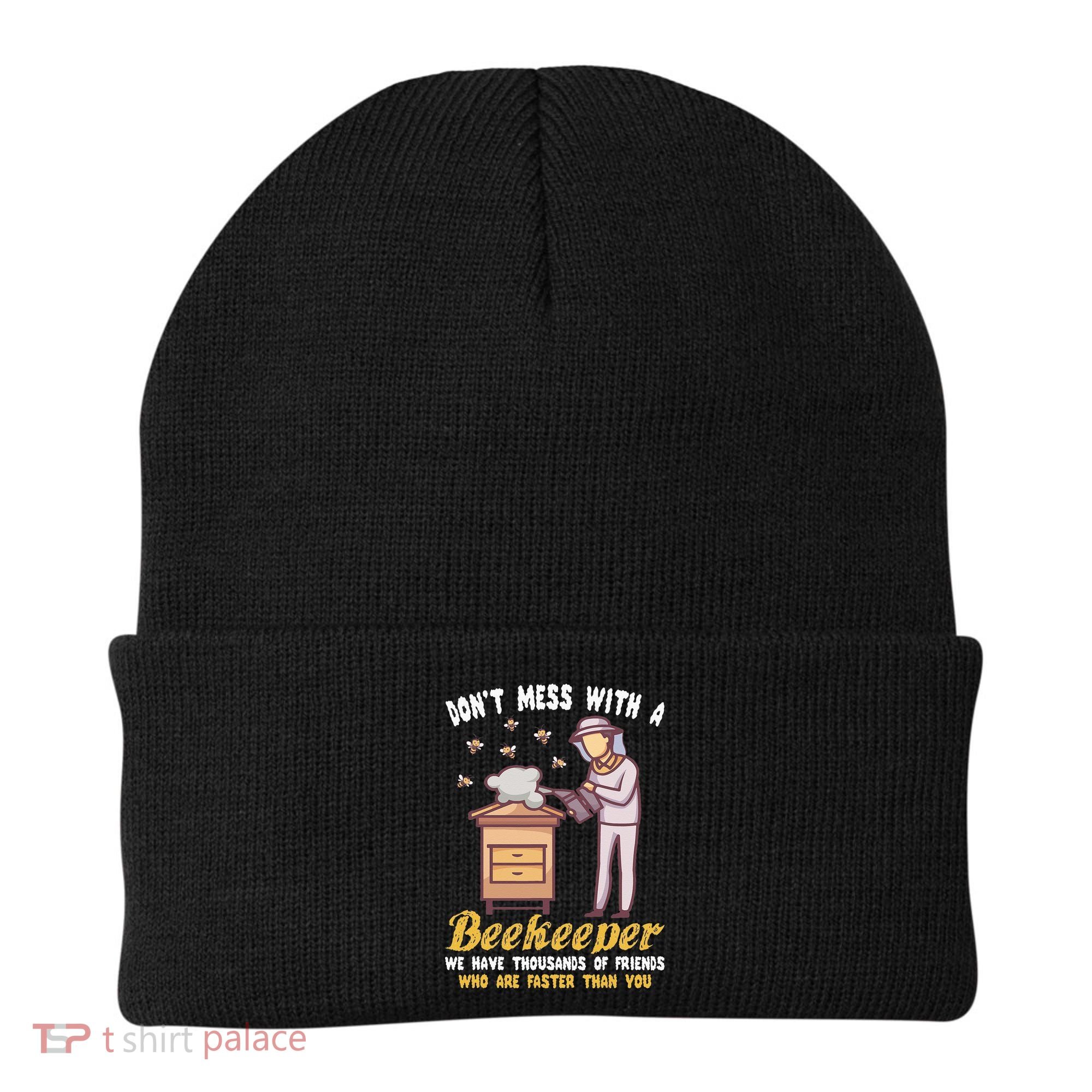 Funny Beekeeper Beekeeping Supplies Honey Bees Beehive Beanie