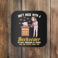 Funny Beekeeper Beekeeping Supplies Honey Bees Beehive Coaster thumb 0