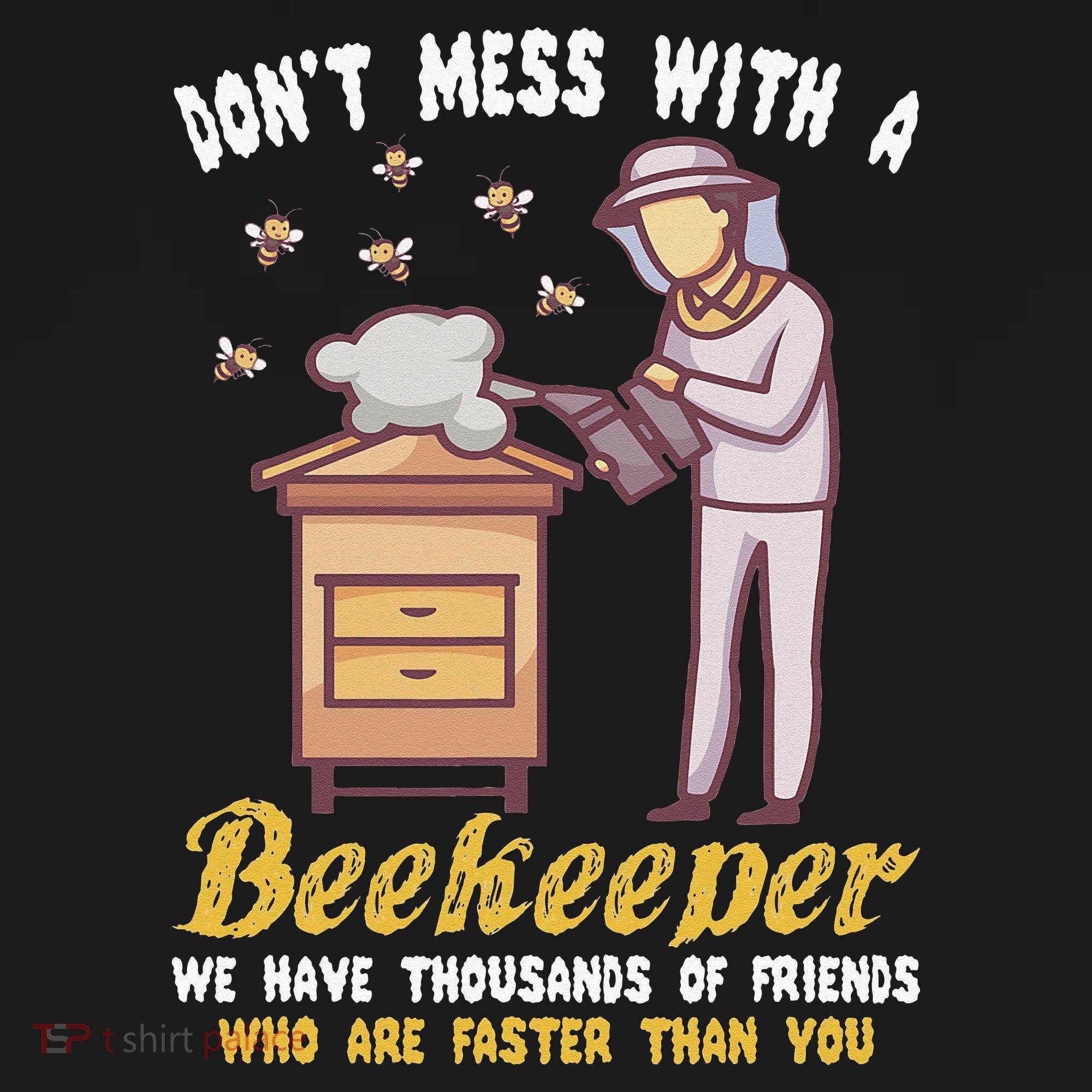 Funny Beekeeper Beekeeping Supplies Honey Bees Beehive Coaster