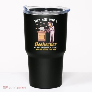 Funny Beekeeper Beekeeping Supplies Honey Bees Beehive Tumbler