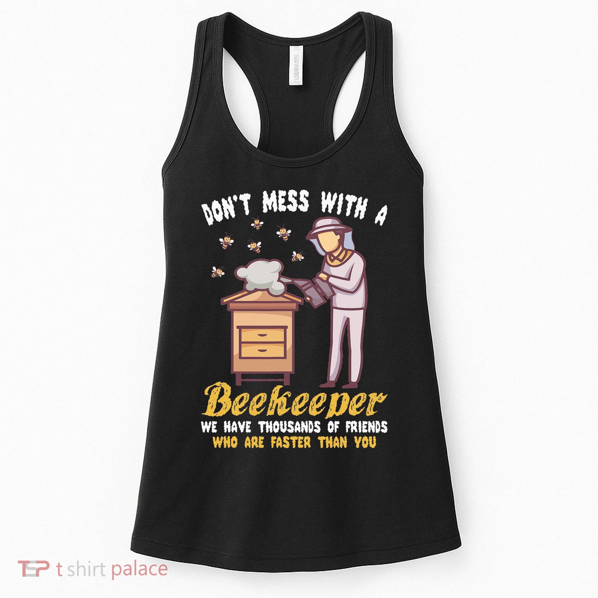 Funny Beekeeper Beekeeping Supplies Honey Bees Beehive Women's Tank Top