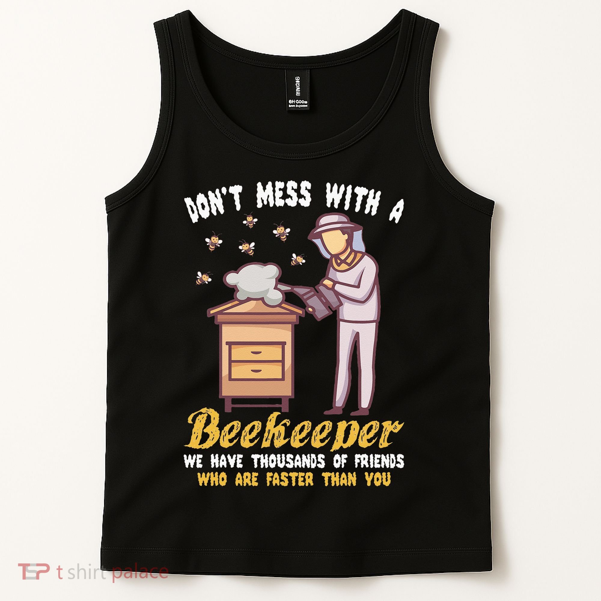 Funny Beekeeper Beekeeping Supplies Honey Bees Beehive Tank Top