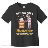 Funny Beekeeper Beekeeping Supplies Honey Bees Beehive Toddler T-Shirt thumb 0