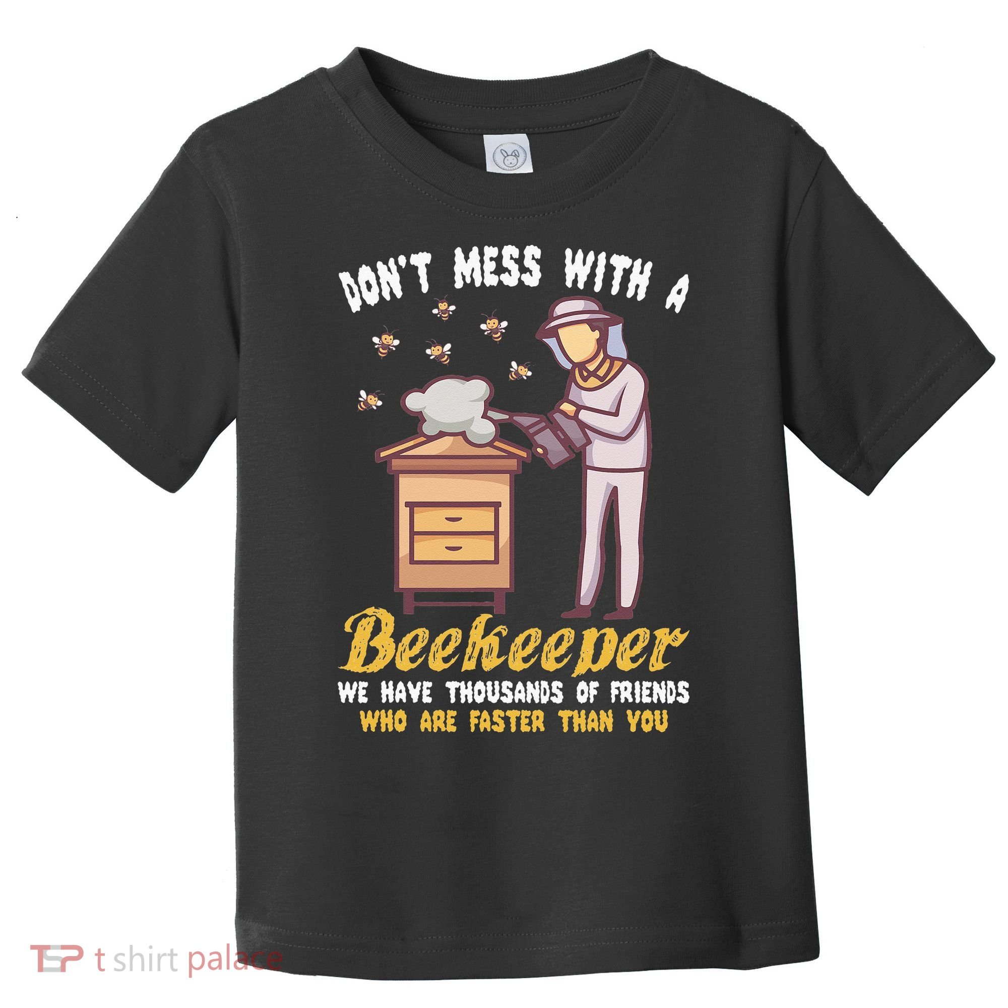 Funny Beekeeper Beekeeping Supplies Honey Bees Beehive Toddler T-Shirt