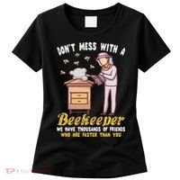 Funny Beekeeper Beekeeping Supplies Honey Bees Beehive Women's T-Shirt thumb 0