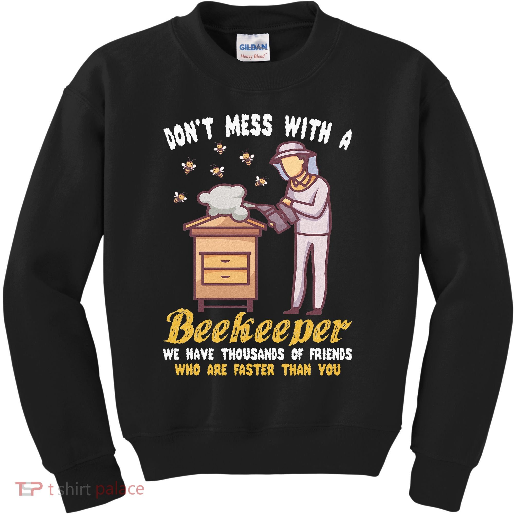 Funny Beekeeper Beekeeping Supplies Honey Bees Beehive Kids Sweatshirt